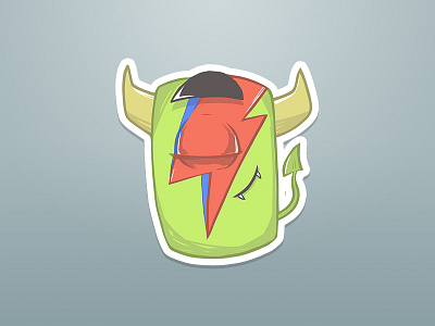 Bowie Sticker stickers stickers for imessage stickers for messengers