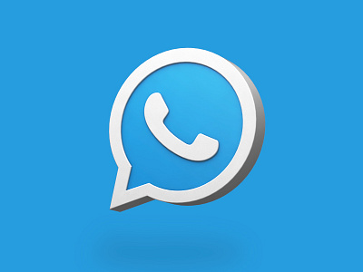 WhatsApp Icon cinema4d icon photoshop