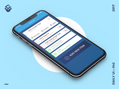 To Do List | #dailyui 042 042 app dailyui list mobile tasks to do ui