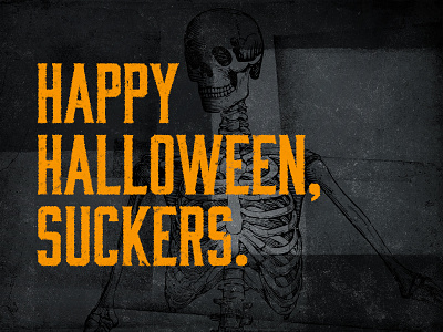 Happy Halloween banner dark graphic halloween skeleton skull texture