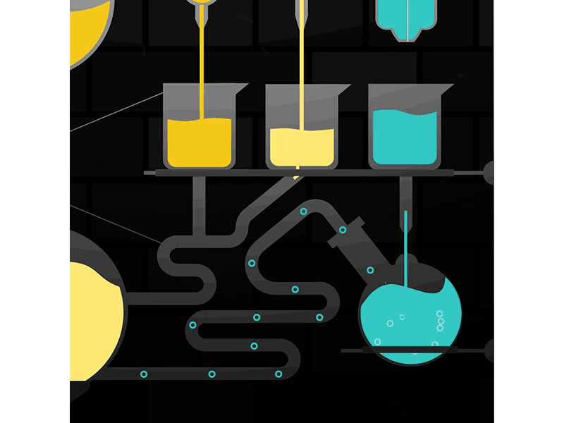 Lemonly Laboratory animation halloween lab laboratory lemonade lemonly lemons michael j mazourek michael mazourek mike mazoo potion spooky