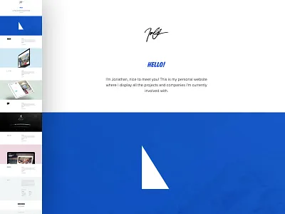 Personal website update lilypad personal website