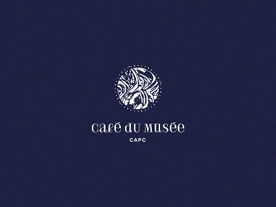 Café du Musée — CAPC Bordeaux art branding food identity logo logotype museum restauration typeface typography