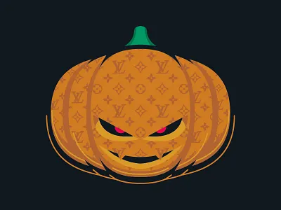 HappyHypeHalloween halloween hype illustration louisvuitton vector