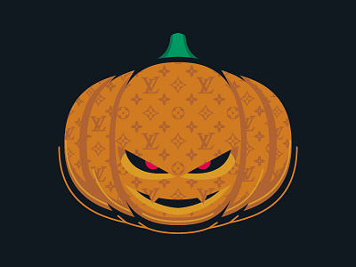 HappyHypeHalloween halloween hype illustration louisvuitton vector