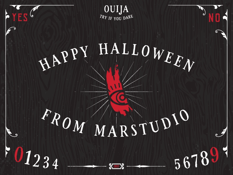 Happy Halloween, Y'all! animation design halloween holiday marketing marstudio motion graphics ouija spooky