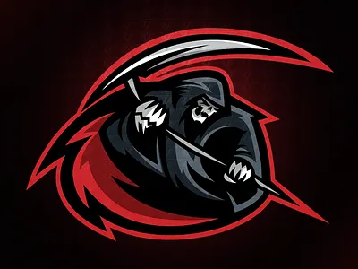 Reaper Sports Logo (Pre-Made) esports illustrator logo mascot sports vector