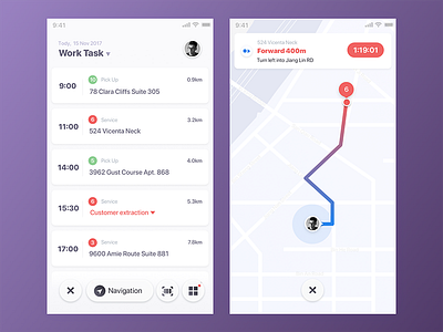 WindForce Map app ios map sketch ui ux windforce