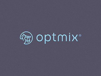 optmix bird birth child children logotype stork