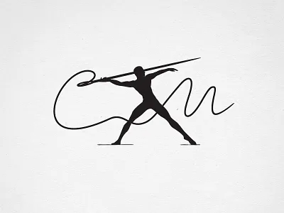 Needle Thrower clothing figure logo needle silhouette thread thrower