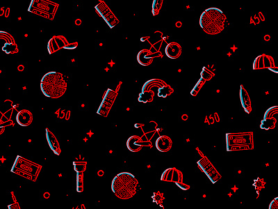 Strange Pattern icons illustration pattern stranger things stranger things 2 texture