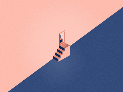 Steps editorial illustration steps