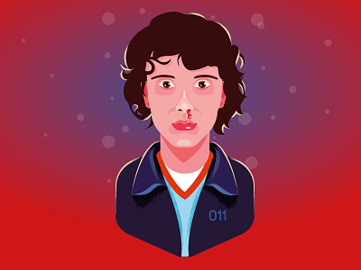 Stranger Things : Eleven ai eleven fan art portrait stranger things