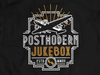 Postmodern Jukebox apparel graphic design merch music postmodern