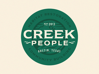 Creek People Badge austin badge creek nonprofit people texas