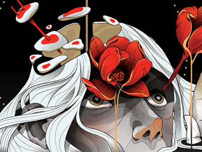 Madre Monte character design illustration