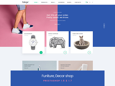 🌿 Foliage - Funiture, Decor Project🍃 decor ecommerce furniture simple ui ux