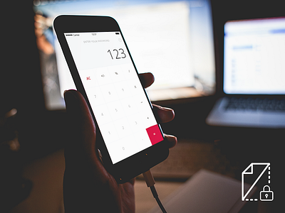 Calculator Hidden Secrets Data App calc calculator data hidden ios11 lock login pin protect safe secrets ui