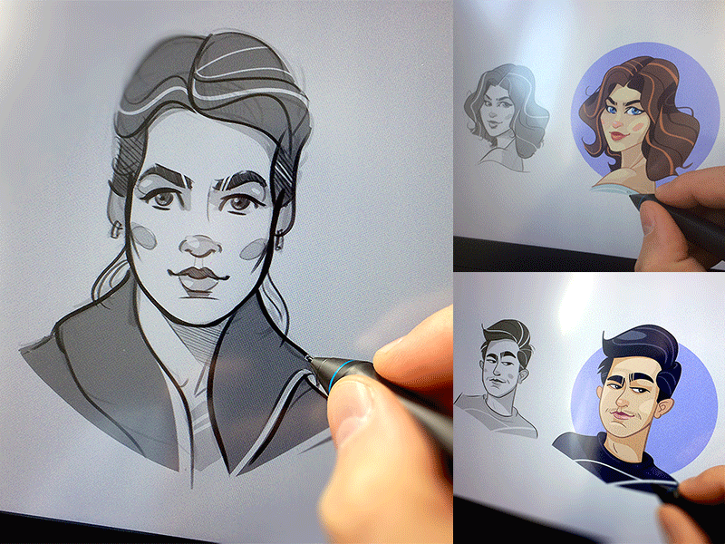 Some Avatars avatar caricature cartoon character coloring fun gift present process social socialavatar