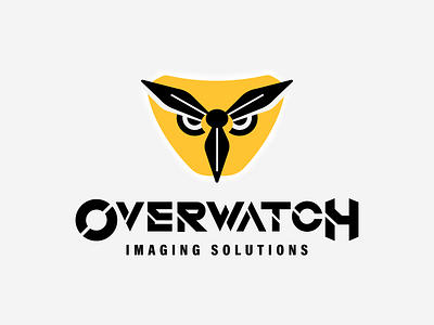 overwatch imaging solutions - visual identity aviation badge bird branding brandmark defense drone emblem flight helicopter illustration lettering logo logo design logodesign logos owl tech technology typography