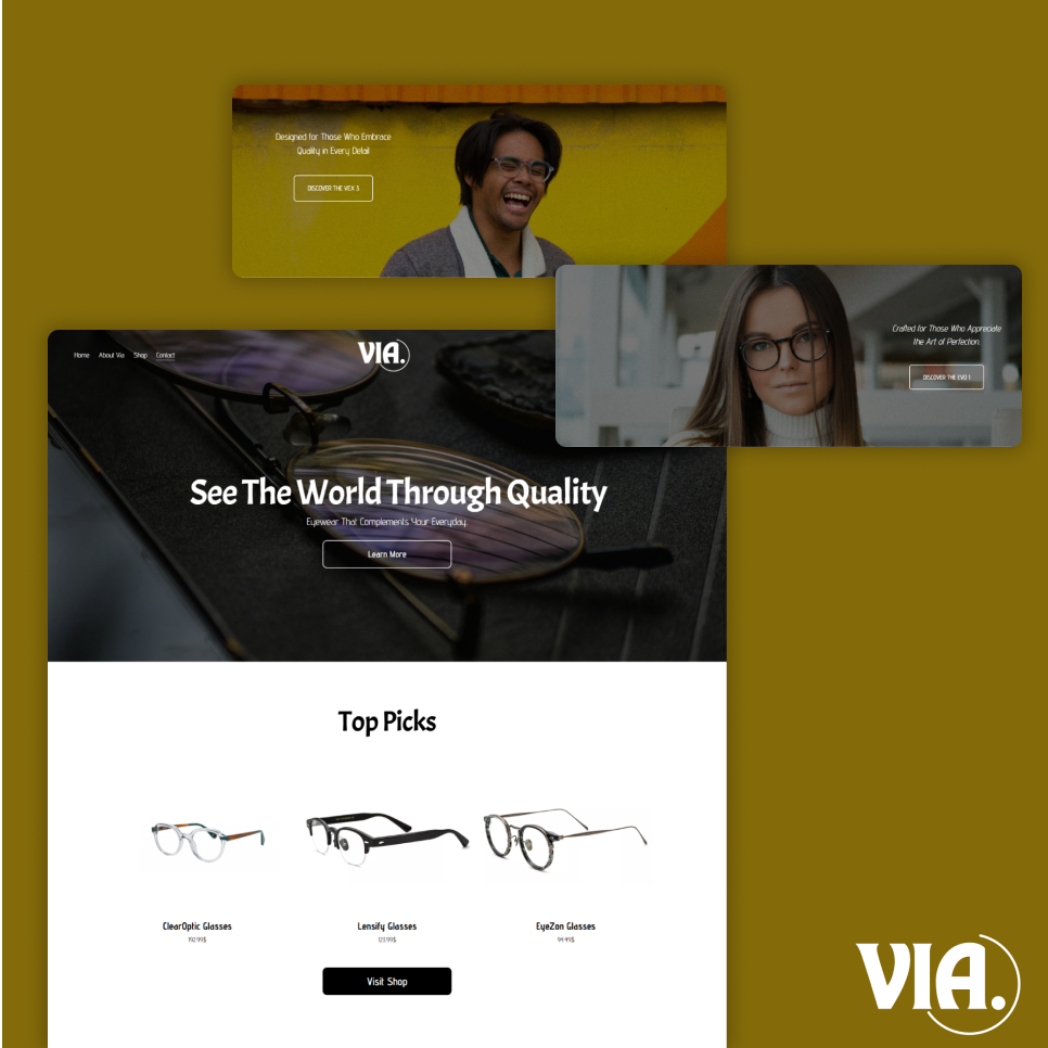 Via | Squarespace Website Design design illustration squarespace squarespace designer squarespace website ui web design web developement website website design