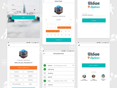 Travel Application aplication itinerary mobile travel