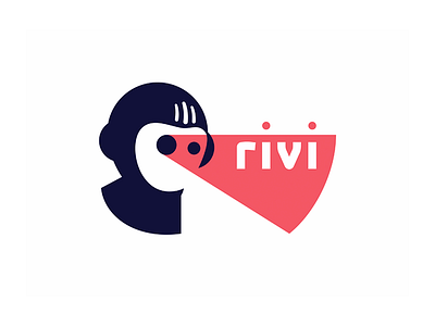 rivi bot code cosmonaut helmet illustration logotype programming robot suit suits view