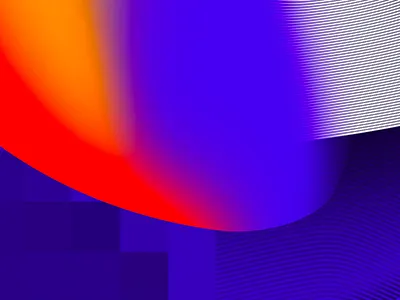 Abstract #4 abstract color contemporary degraded digital poster