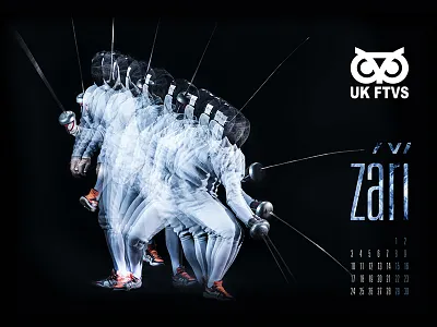 Calendar FTVS 2018 calendar charles university photography print sport