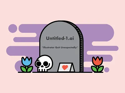 Ai Tombstone flowers grave skull
