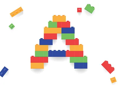 A is for Alijah a california children fires illustration lego legos letter toys