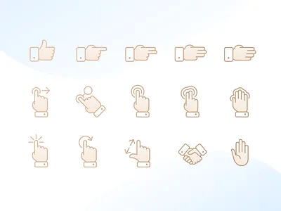 Arms Icon arms blue hands handshake human like move tap zoom