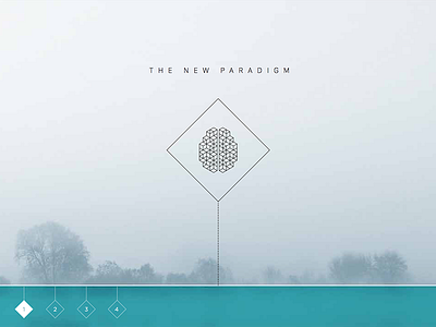 The New Paradigm branding line mind minimalism