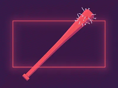 Steve's Bat bat illustration nails steve stranger things