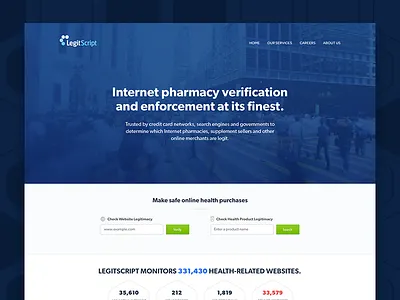 LegitScript Redesign branding design form icon input legal medical pattern professional redesign ui web