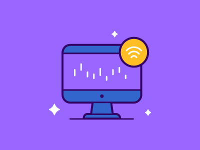 Platform computer corporate fun game icon illustration platform vector work