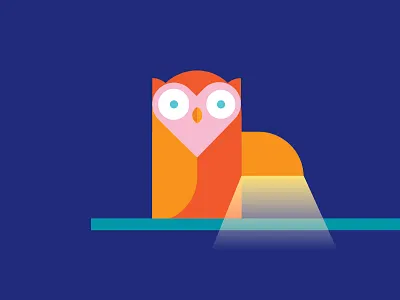 Night Owl heart night night light night owl owl