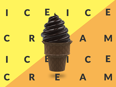 Ice cream c4d