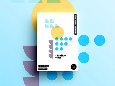 👁Made You Look👁 238 | –SeaSide Vibes– color design love poster postereveryday seaside sun swiss typography