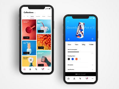 3D-Print Plans Shop 3d collections colors concept daily download iphone plans print shop ui ux