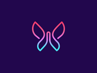 JL + Butterfly beauty beautiful brand branding butterfly insect color colorful dream fantasy elegant feminine jl monogram line monoline logo identity luxury sophisticated modern art women woman