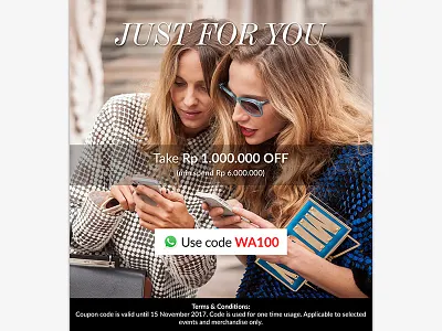 Whatsapp Promo Email Newsletter email design email newsletter newsletter
