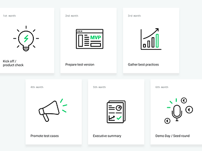 Icons - Next Media Accelerator Website icons illustrations interface layout motion ui user ux video website