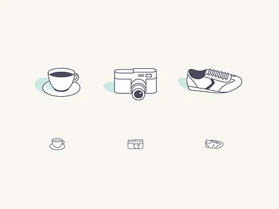 Icons icon illustration vector