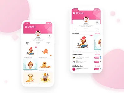For Dribbble Concept Design 03 application design dribbble illustration interface ios11 page ui ux