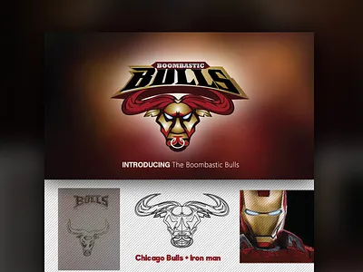 Iron man inspired LOGO chicago chicago bulls iron man iron man inspired logo maroon sport sogo