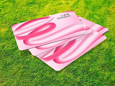 Octopus Card Redesign 八達通卡 重新設計 20th anniversary edition 20週年記念版本 china hong kong logo logos mack chan minimalism octopus card pre made 八達通卡
