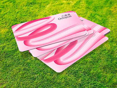 Octopus Card Redesign 八達通卡 重新設計 20th anniversary edition 20週年記念版本 china hong kong logo logos mack chan minimalism octopus card pre made 八達通卡