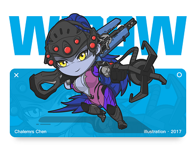 Widowmaker illustration overwatch widowmaker