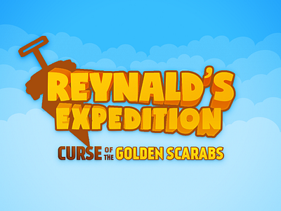 Reynald's Expedition 3d brand game gaming logo